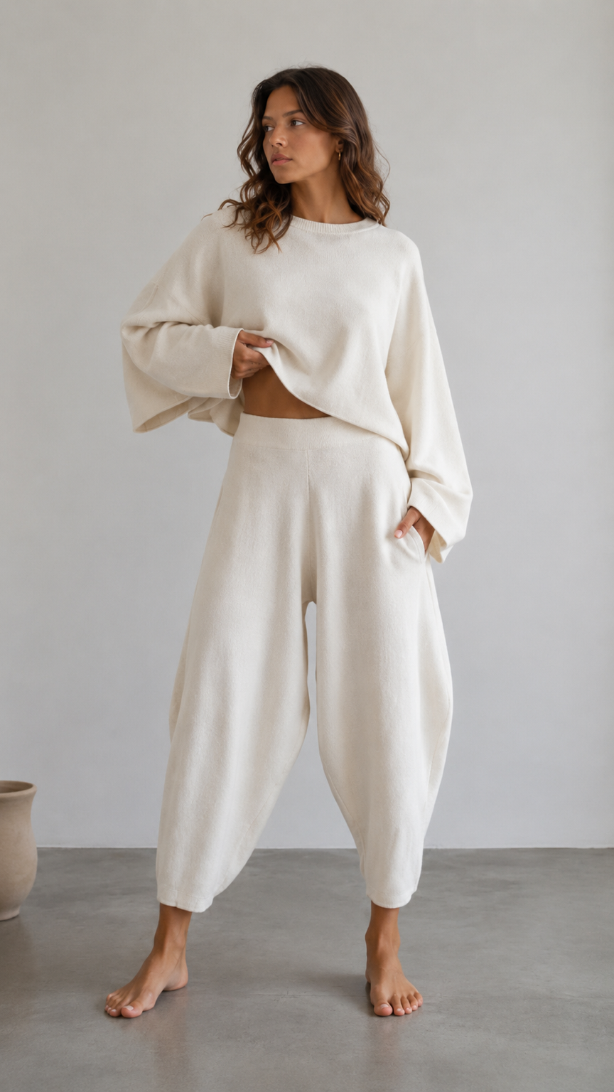 Iris Cotton Box Top - Relaxed Fit