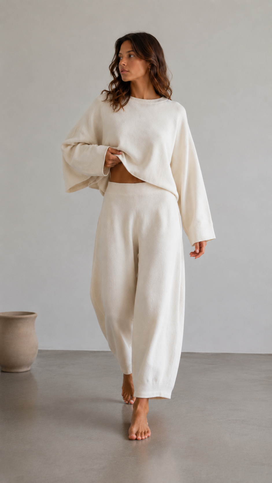 Iris Cotton Box Top - Relaxed Fit