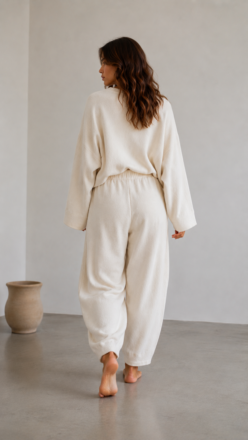 Aladdin Cotton Pants - Relaxed fit Barrel Pants