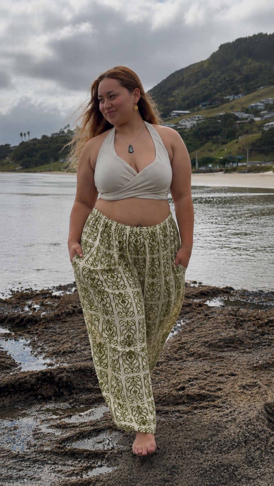 Big Baggy 100% Ramie Cotton Pants