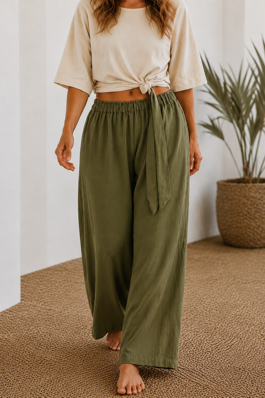 Long Pocket Pants