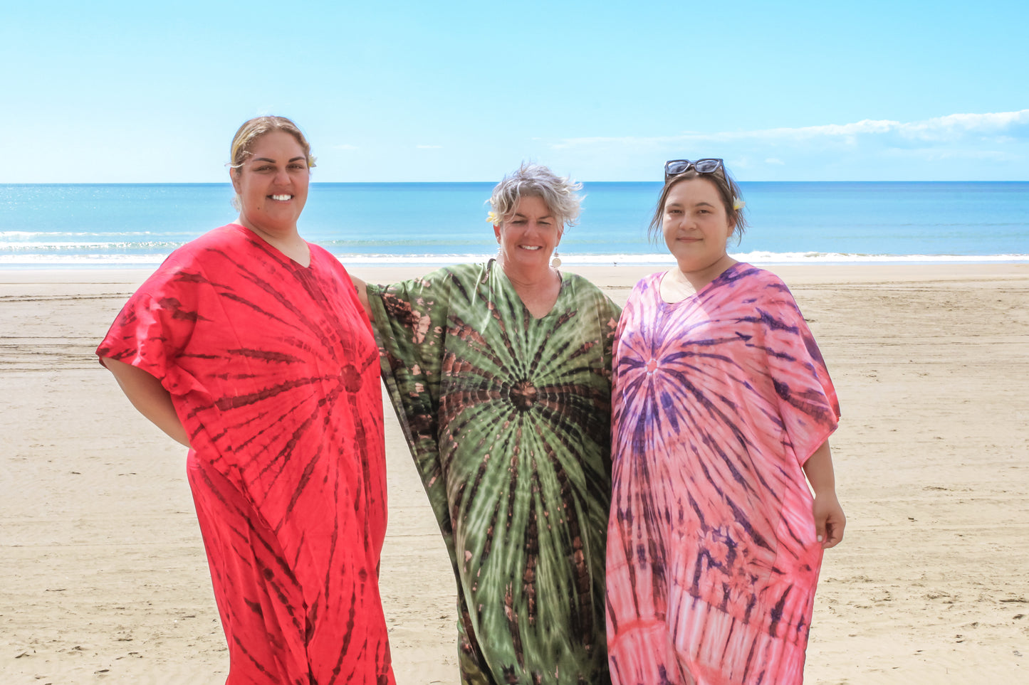 Tie Dye Kaftan Dress