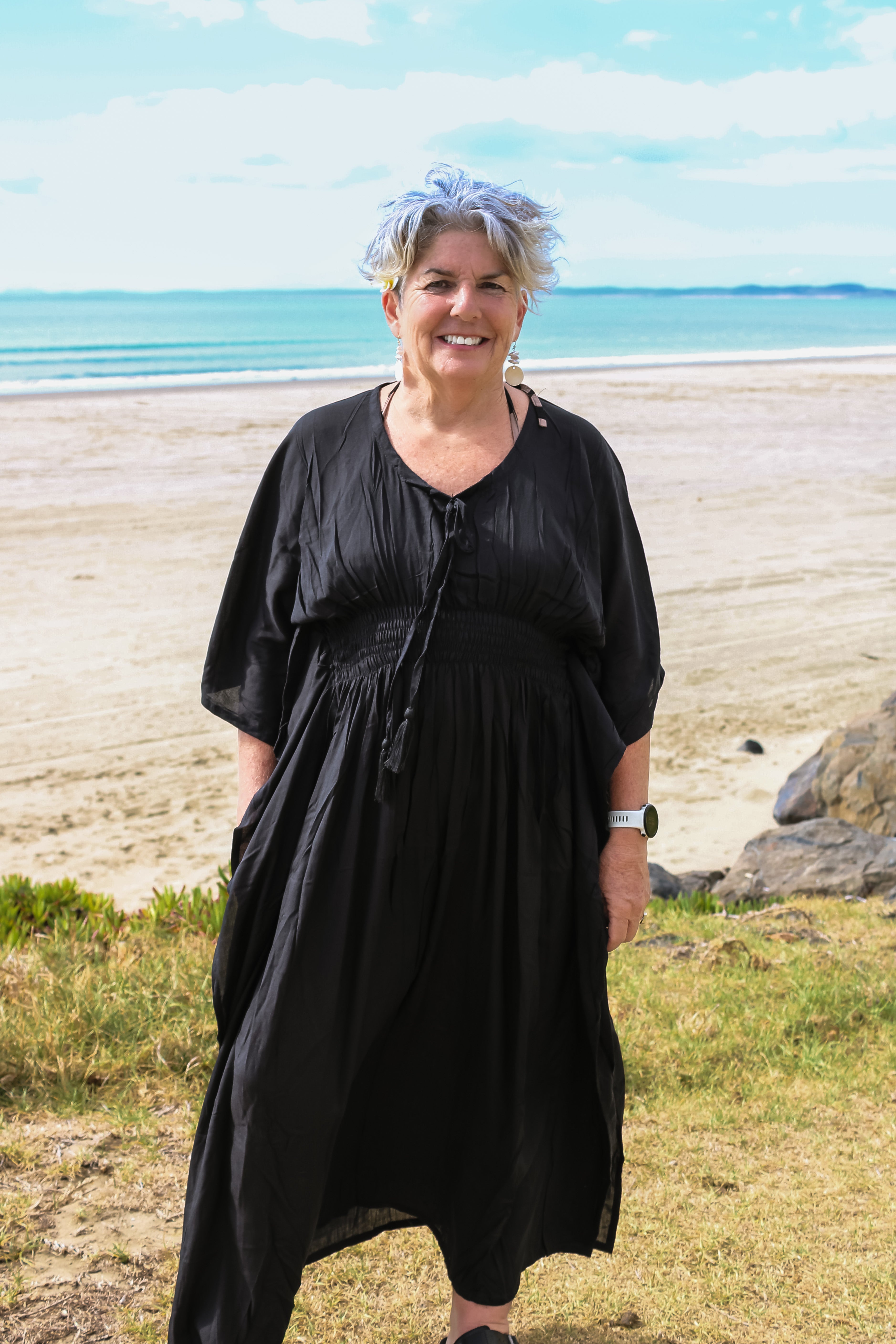 Kaftan Dress Elastic waist