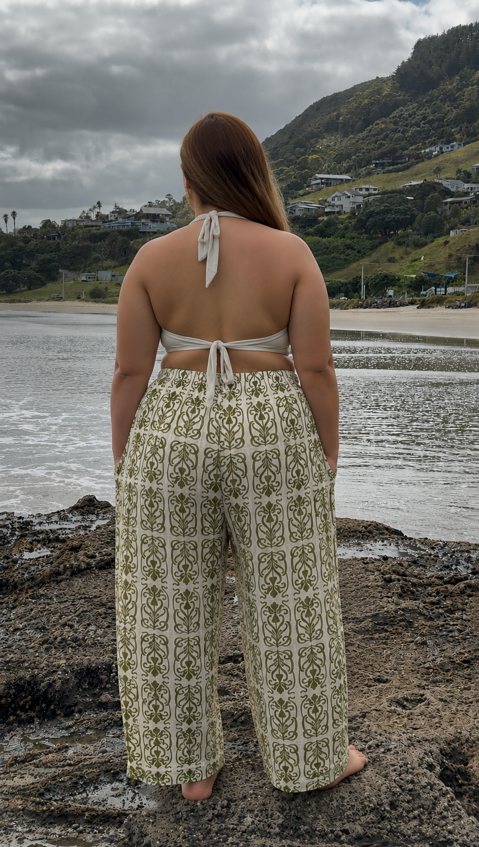 Big Baggy 100% Ramie Cotton Pants