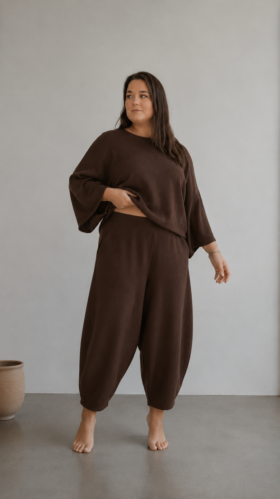 Aladdin Cotton Pants - Relaxed fit Barrel Pants