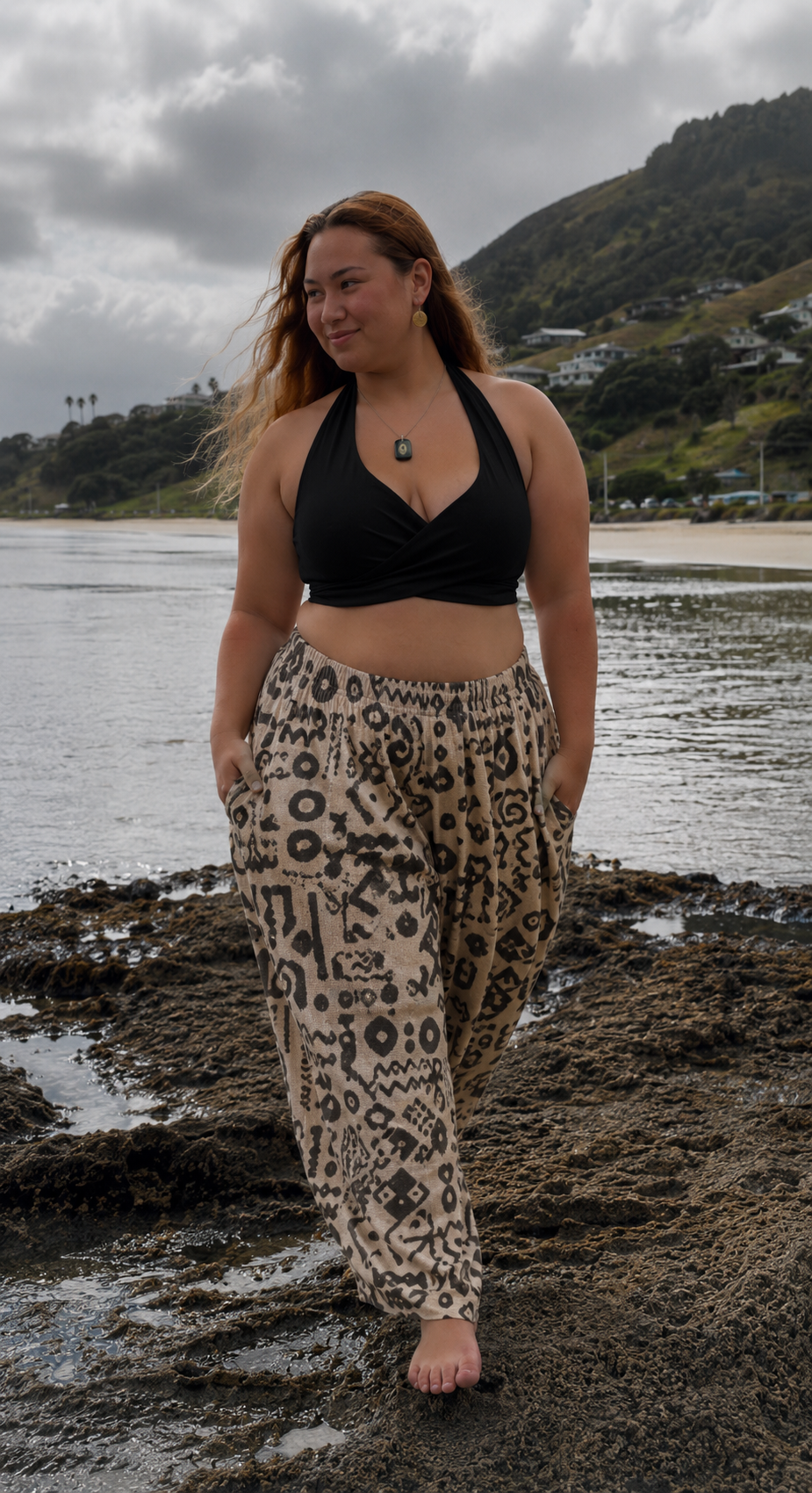 Big Baggy 100% Ramie Cotton Pants