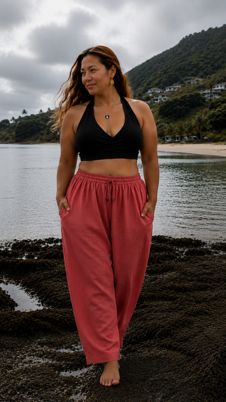 Big Baggy 100% Ramie Cotton Pants