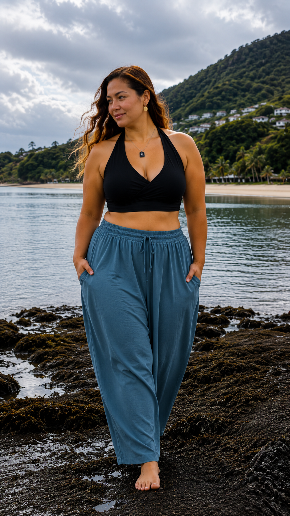 Big Baggy 100% Ramie Cotton Pants