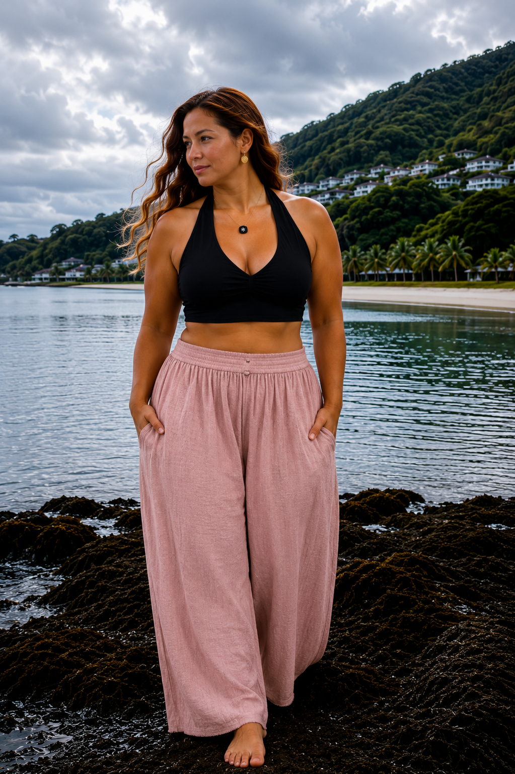 Big Baggy 100% Ramie Cotton Pants