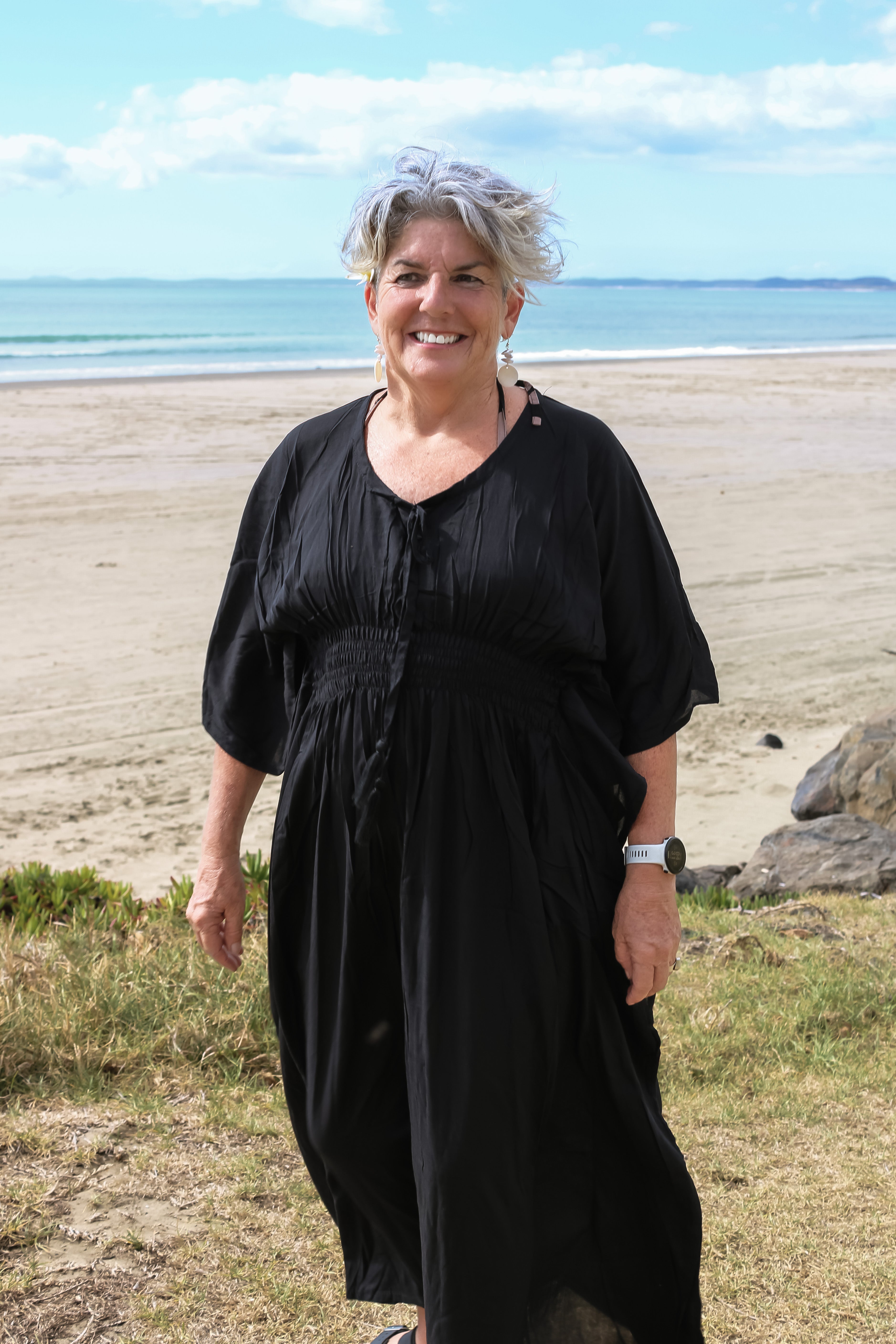 Kaftan Dress Elastic waist