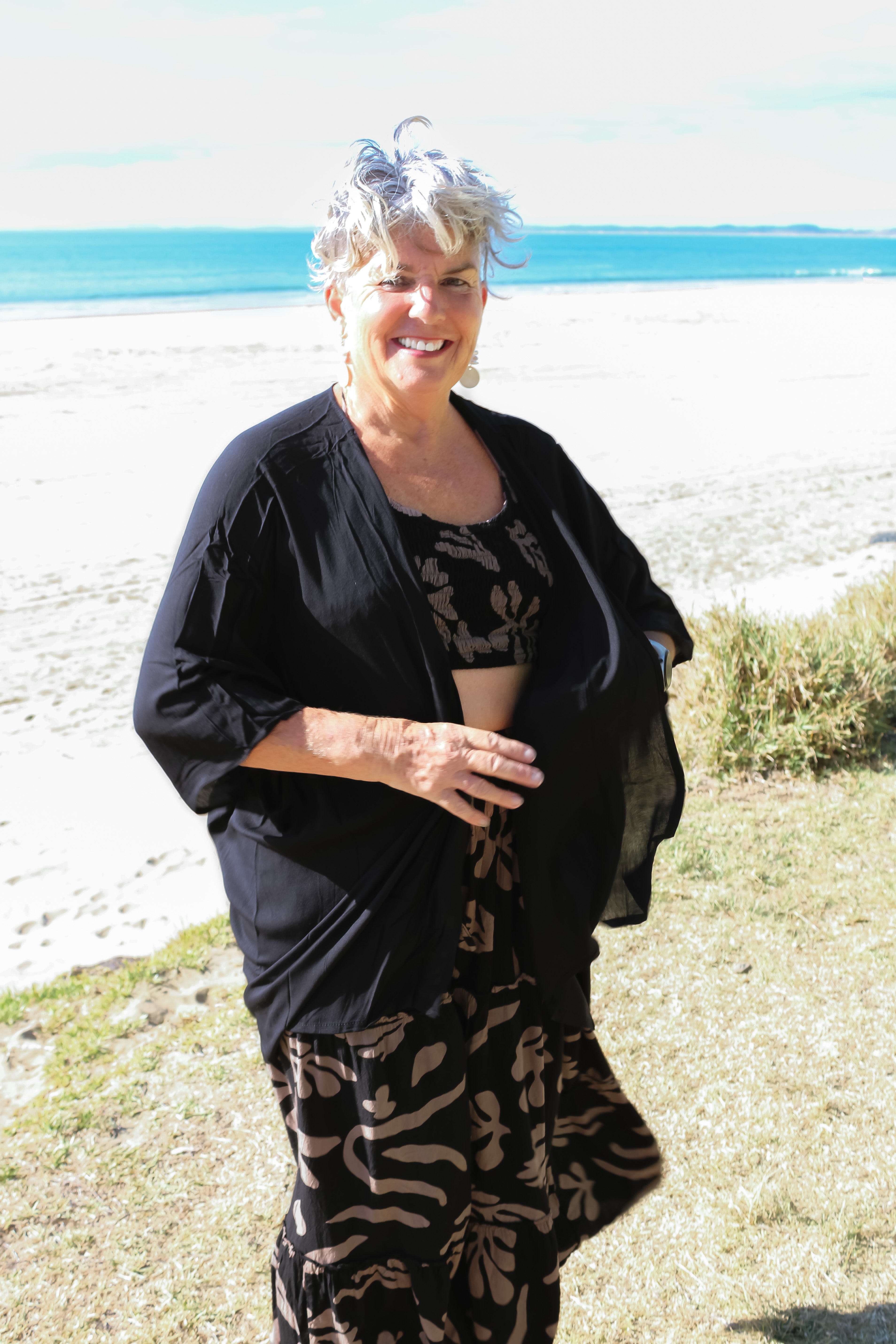 V-Neck Loose Short Jacket